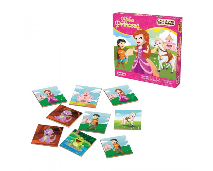 Princesas - Livro de jogos especial - Jogo da memória em Promoção na  Americanas