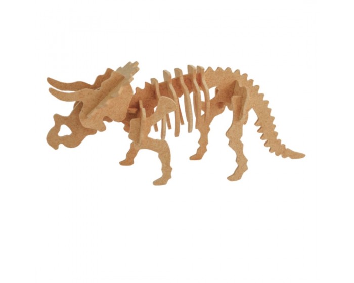 Quebra Cabeça 3D T-Rex Vs Triceratops Jurassic World 150 Peças