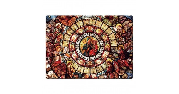 Puzzle Quebra Cabeça 500 peças Arte Sacra Vitral – Game Office