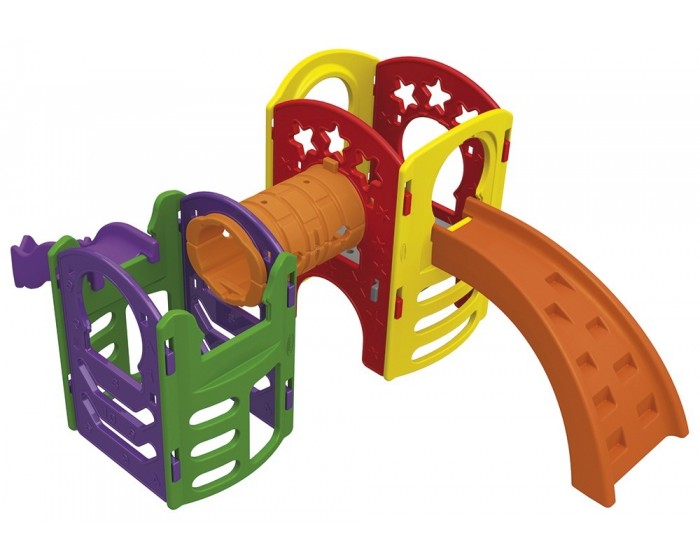 Escorregador Infantil Quadrado - Tunel do Brinquedo